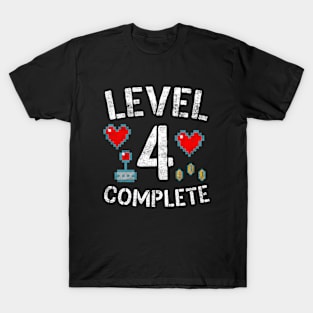 4th Anniversary Couples Shirts T-Shirt